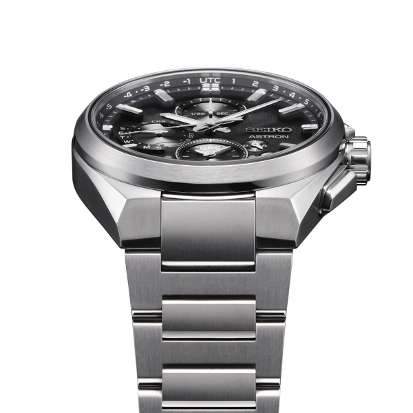 Montre Seiko Astron SSH163J1 GPS Solaire Titane Cadran Anthracite