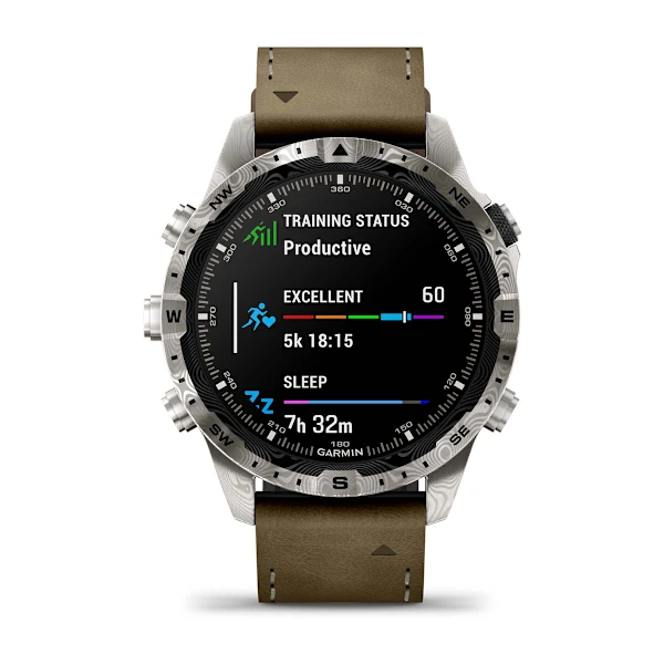 Montre Garmin Marq (Gen 2) Adventurer Damascus Steel Edition