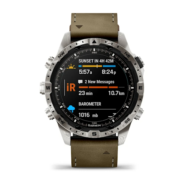Montre Garmin Marq (Gen 2) Adventurer Damascus Steel Edition