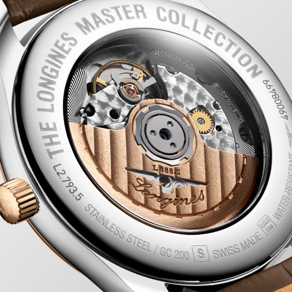 Montre Longines Master Collection Cadran Argenté Bracelet Cuir