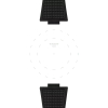 Bracelet Tissot Prx Caoutchouc Noir