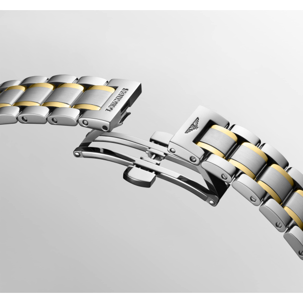 Montre Longines Master Collection 34mm Index Doré Bracelet Acier