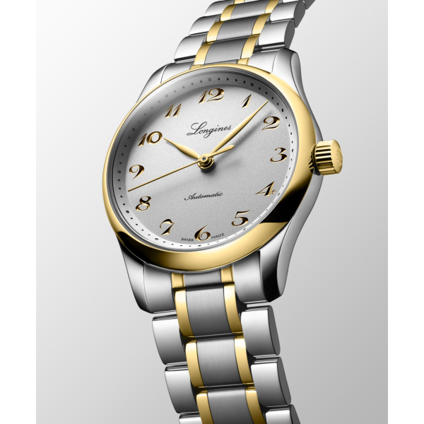 Montre Longines Master Collection 34mm Index Doré Bracelet Acier