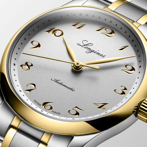 Montre Longines Master Collection 34mm Index Doré Bracelet Acier