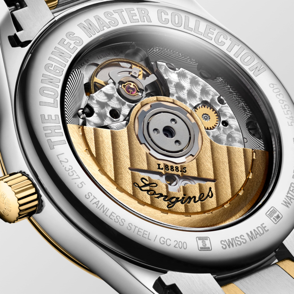 Montre Longines Master Collection 34mm Index Doré Bracelet Acier