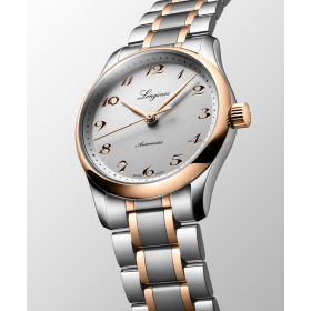 Montre Longines Master Collection 34mm Index Rosé Bracelet Acier