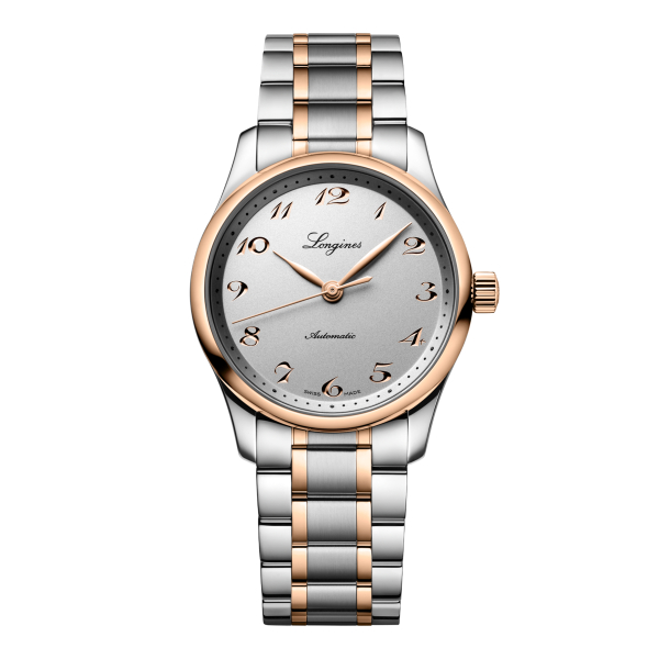 Montre Longines Master Collection 34mm Index Rosé Bracelet Acier