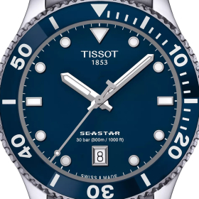 Montre TISSOT SEASTAR 1000 40MM bracelet acier