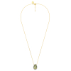 copy of Collier Morganne Bello Friandise Coussin Chaîne Or Blanc Onyx