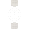 copy of Bracelet Mido Multifort TV Big Date Caoutchouc Bleu