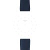 Bracelet Tissot tissu bleu 22mm