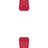copy of Bracelet Mido Multifort TV Big Date Caoutchouc Bleu