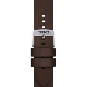 Bracelet Tissot synthétique brun 20mm