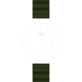 Bracelet Tissot silicone kaki 22mm