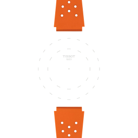 Bracelet Tissot sideral caoutchouc orange