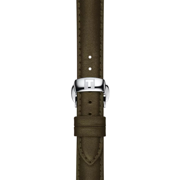 Bracelet Tissot cuir vert 15mm
