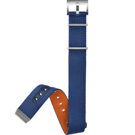 Bracelet Hamilton 20mm Khaki Navy Nato Bleu Orange