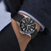 Bracelet Hamilton 20mm Khaki Navy Catouchouc Noir