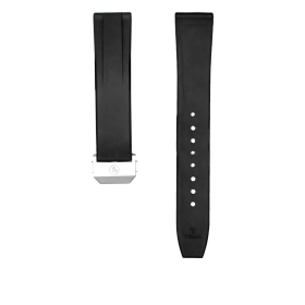 Bracelet Yema FKM Viton® Caoutchouc Noir 19mm