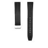 Bracelet Yema FKM Viton® Caoutchouc Noir 20mm