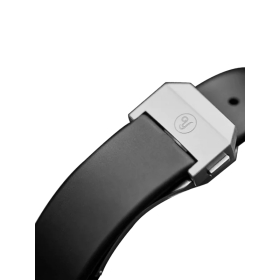 Bracelet Yema FKM Viton® Caoutchouc Noir 20mm