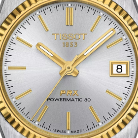 Montre Tissot PRX Powermatic 80 35mm Lunette Or Rose 18K