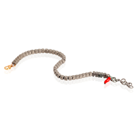 Bracelet Mano J Cubes en Titane Fermooir Or Rouge 9kt