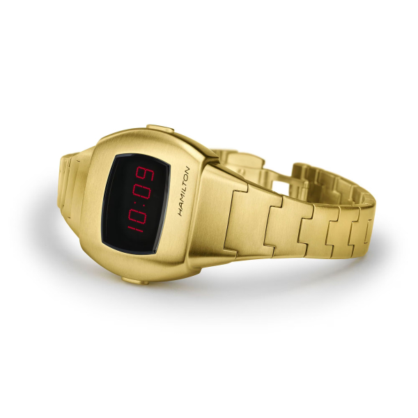 Montre Hamilton American Classic PSR 74 PVD Jaune