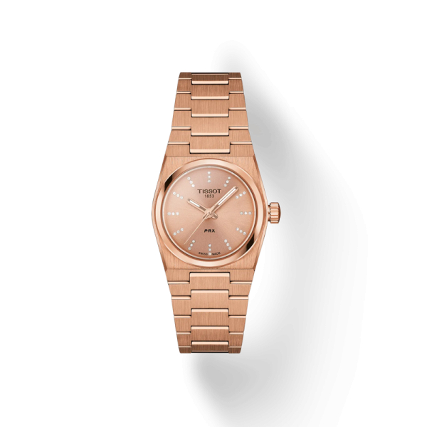 Montre Tissot PRX 25mm Cadran Rose & Diamants