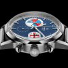 Montre Yema Yachtingraf Croisière Meca-quartz Cadran Bleu Bracelet Acier