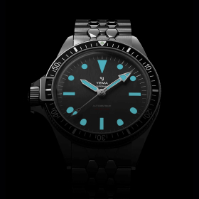 Montre Yema SUPERMAN 500 GMT 39mm Bracelet Acier