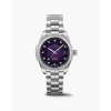 Montre Norqain Adventure Sport Bracelet Acier Cadran Violet & Diamants