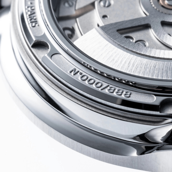 Montre Beaubleu Seconde Française 2024 Gris Perle Bracelet Acier