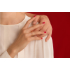 Bague La Brune & La Blonde Hula Hoop Or Rose Rubis 0.12ct