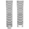 Bracelet March La.B Acier « Signature » 22mm