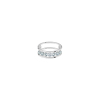 Bague La Brune & La Blonde Hula Hoop Merveilleuse Or Blanc