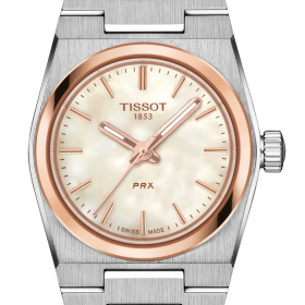 Montre Tissot PRX 25mm Cadran Nacre Blanche