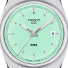 Montre Tissot PRX 35mm Cadran Vert Clair Bracelet Acier