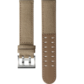 Bracelet Hamilton 20mm Khaki Field Tissu Brun