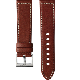 Bracelet Hamilton 22mm Khaki Field Cuir Marron