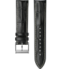 Bracelet Hamilton 22mm Khaki Field Cuir Noir