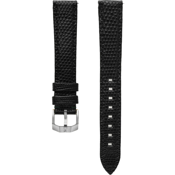 Bracelet March La.B Lézard Noir 16mm
