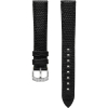 Bracelet March La.B Lézard Noir 16mm