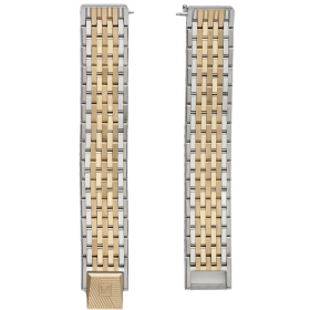 Bracelet March La.B Acier 9 Maillons Bicolore 14mm