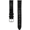 Bracelet March La.B Alligator Noir 14mm