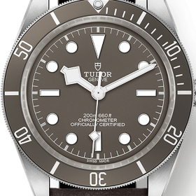 MONTRE HOMME TUDOR BLACK BAY FIFTY-EIGHT 925 BRACELET EN CUIR BRUN