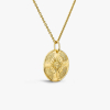 Médaille Arthus Bertand 25mm Roi Soleil Vermeil Satiné