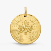 Médaille Arthus Bertand 18mm Marie-Antoinette Or Jaune Satiné