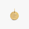Médaille Arthus Bertrand 18mm Pluie d'Etoiles Or Jaune Diamant