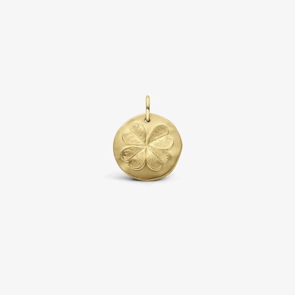Médaille Arthus Bertand 16mm Trèfle Or jaune